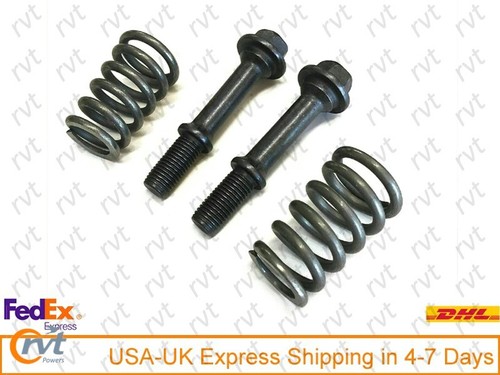 EXHAUST PIPE BOLTS & SPRINGS BLACK ZINC FOR SAMURAI 85-95