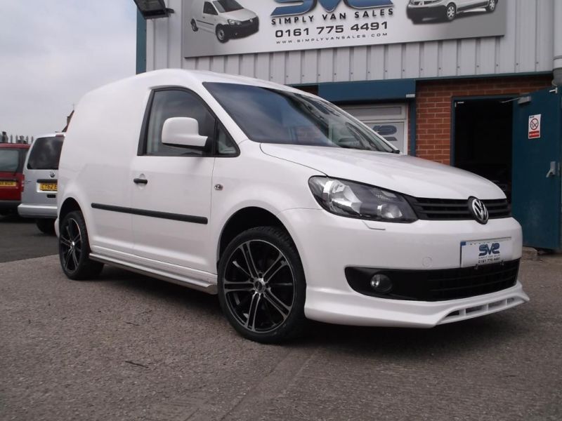 2013 13 VOLKSWAGEN CADDY TDI SPORTLINE RLINE SPEC CUSTOM VAN ONE OFF