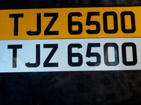 image for TJZ 6500 Car registration/number plate/cherished registration