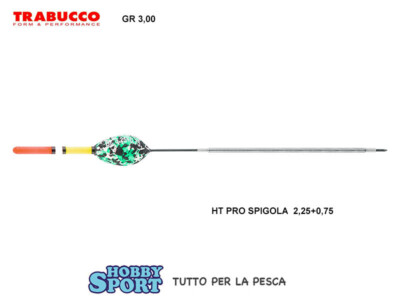 GALLEGGIANTI MODELLO HT PRO SPIGOLA PB  3 GR PIOMBATO MARE STARLITE TRABUCCO