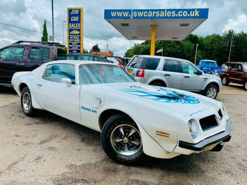 1974 Pontiac Trans AM 455ci 7.5 V8 Optioned Car AUTO. RUST FREE CALI