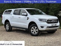 2022 Ford Ranger 4x4 Limited 170 Bhp Truckman Top Pickup Diesel Manual