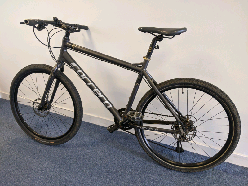 carrera subway 2 hybrid bike 22 inch