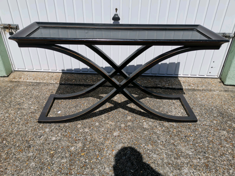 Beautiful unique black console table, local delivery possible in Gosport, Hampshire Gumtree