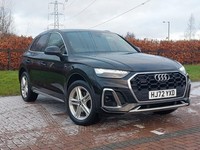 2022 Audi Q5 40 TDI Quattro S Line 5dr S Tronic [C+S] SUV Diesel Automatic
