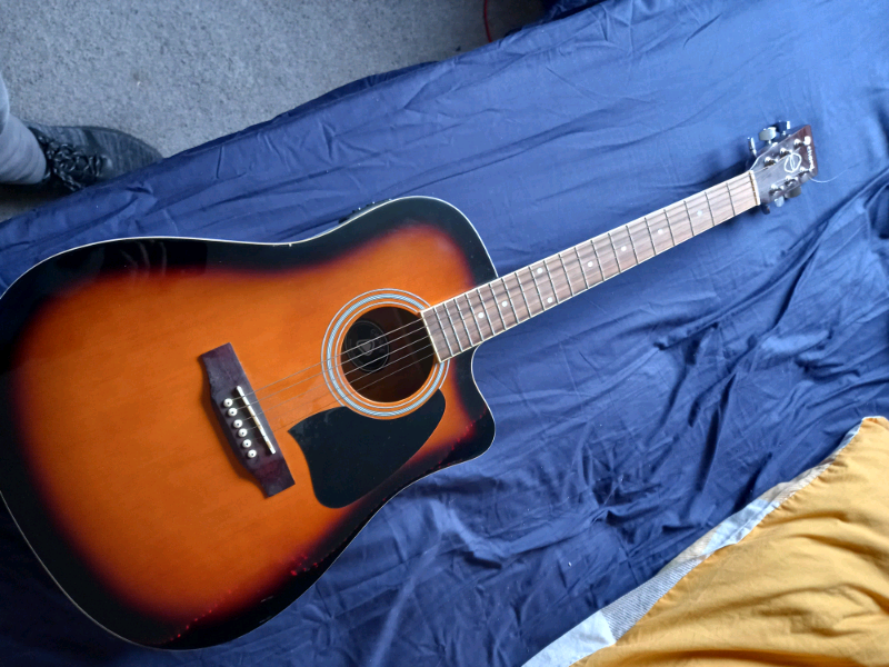 sunburst electro acoustic guitar in Bradford, West Yorkshire Gumtree