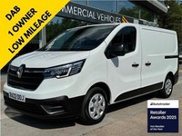 2022 Renault Trafic DCI 130ps SL28 Business L1 SWB with Low Mileage, 1 Owner & C