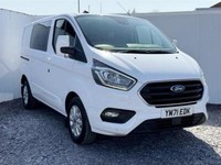 2022 Ford Transit Custom 2.0 320 EcoBlue Limited Crew Van Double Cab 5dr Diesel 