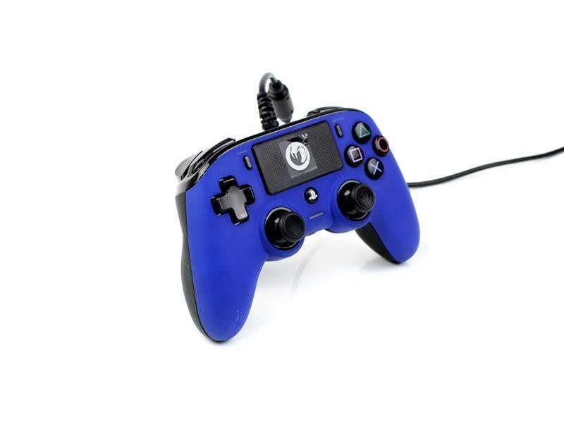 Nacon Playstation 4 - Wired Compact Controller - Color Edition - Blau PS4
