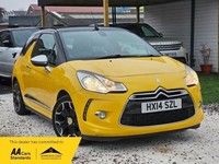 2014 Citroen DS3 1.6 THP DSport Plus 2dr CONVERTIBLE PETROL Manual