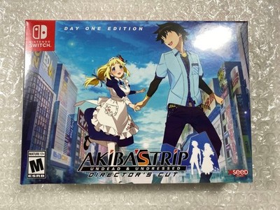 AKIBA S TRIP UNDEAD & UNDRESSED DIRECTOR S CUT DAY ONE EDITION SWITCH USA NEW