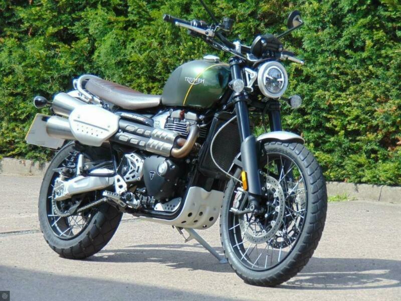 triumph scrambler 1200 xc black