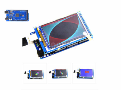 Updated Version MEGA 2560 R3 Board w/ 3.5'' TFT LCD Display 480x320 For Arduino