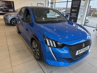2021 71 PEUGEOT 208 1.2 PureTech 100 GT 5dr EAT8 in Blue