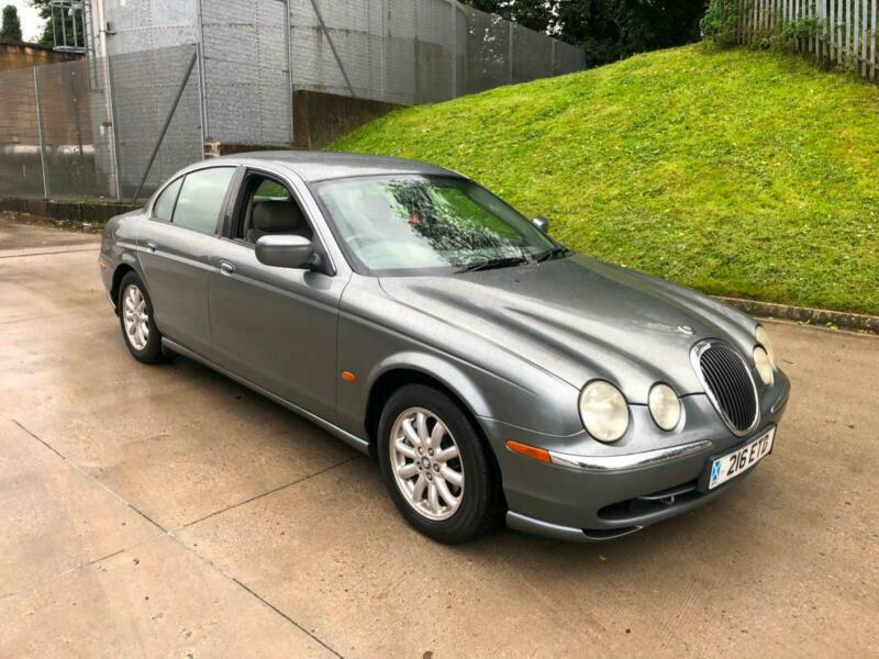 2002 02 REG JAGUAR STYPE 3.0 V6 PETROL GREY SALOON