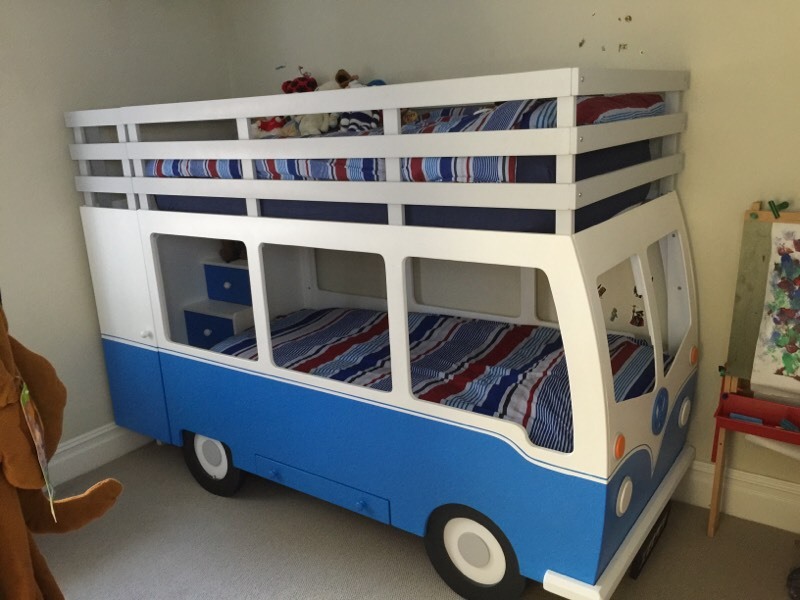 VW fantastic camper bunk bed all wood in Abergavenny, Monmouthshire