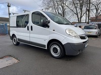2013 Vauxhall Vivaro 2.0 2900 CDTi Crew Van 5dr Diesel Manual FWD L1 (195 g/km, 