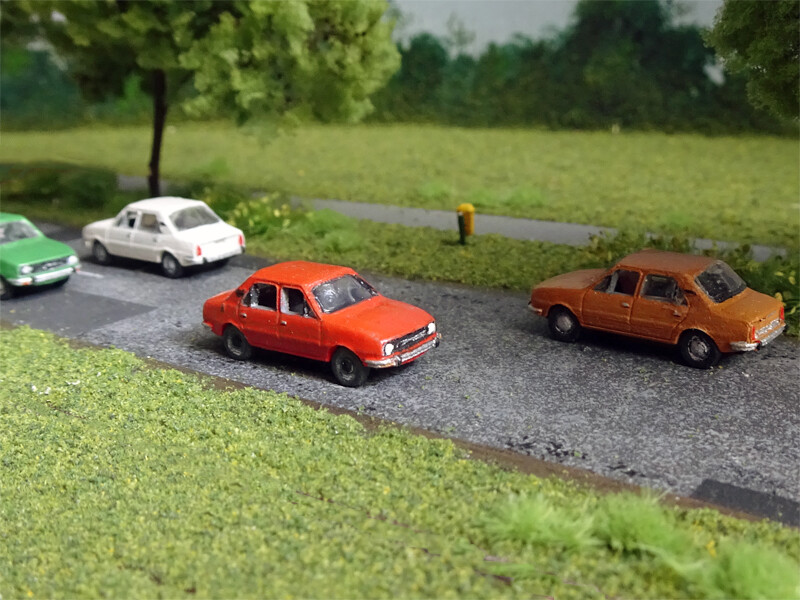 Railnscale N2256 - Pkw Skoda 105 L - Spur N - Neu