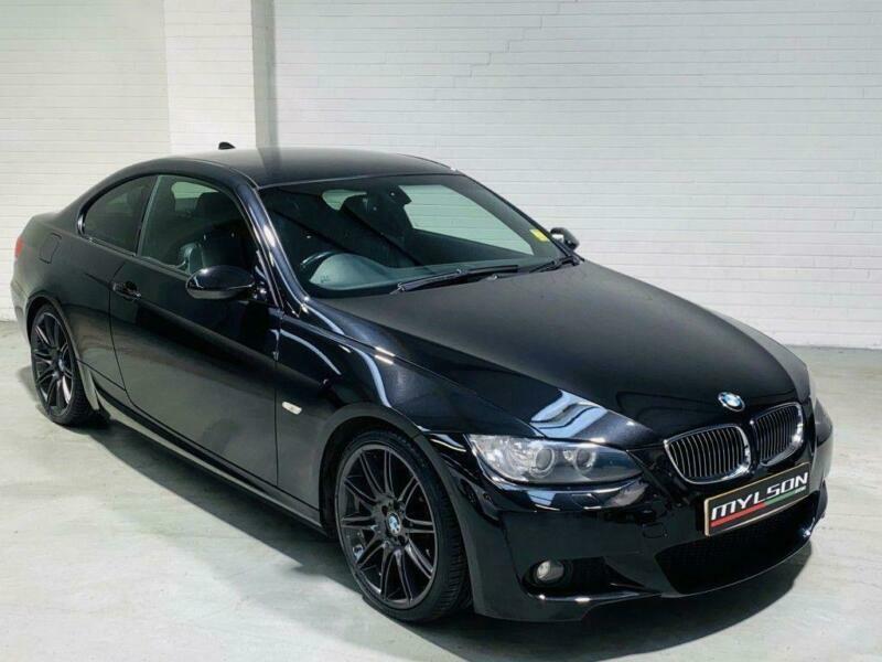 BMW 330D M SPORT AUTO COUPE BLACK E92 3 SERIES 3.0 DIESEL 2009 E90 AUTOMATIC in Trafford Park