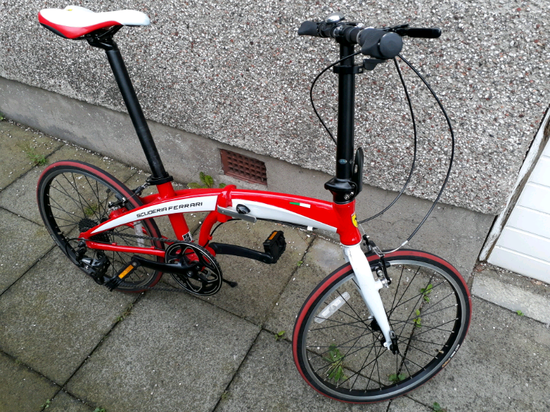 Beautiful Ferrari folding bike! Limited edition. Own a Ferrari!! in