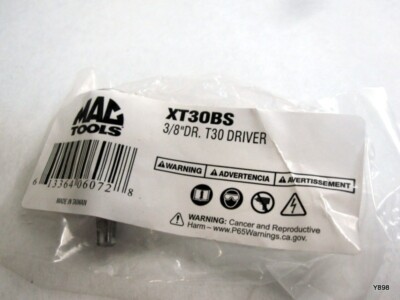 MAC Tools 3/8'' Drive Torx Driver T30 XT30BS