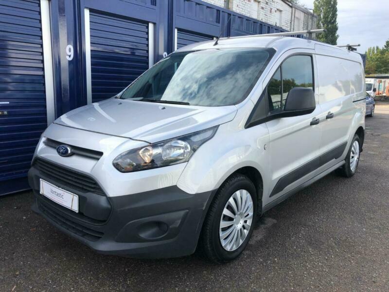 15 Ford Transit Connect 240 Pv LWB LONG WHEEL BASE CONNECT SILVER in