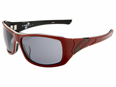 Oakley Sideways Sunglasses 30-751 Brick Red/Grey