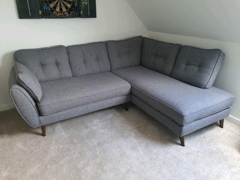 DFS French Connection Zinc 4 Seater Corner lefthand Sofa in Cowdenbeath, Fife Gumtree