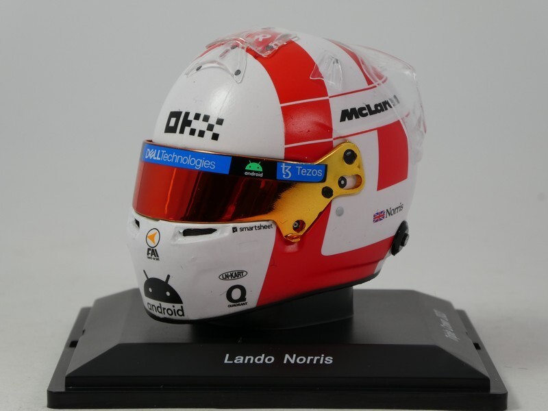 スパーク1/5 ヘルメットLando Norris 2019 Amazon.co.jp: McLaren F1チーム、公式F1商品、Spark Modelsの