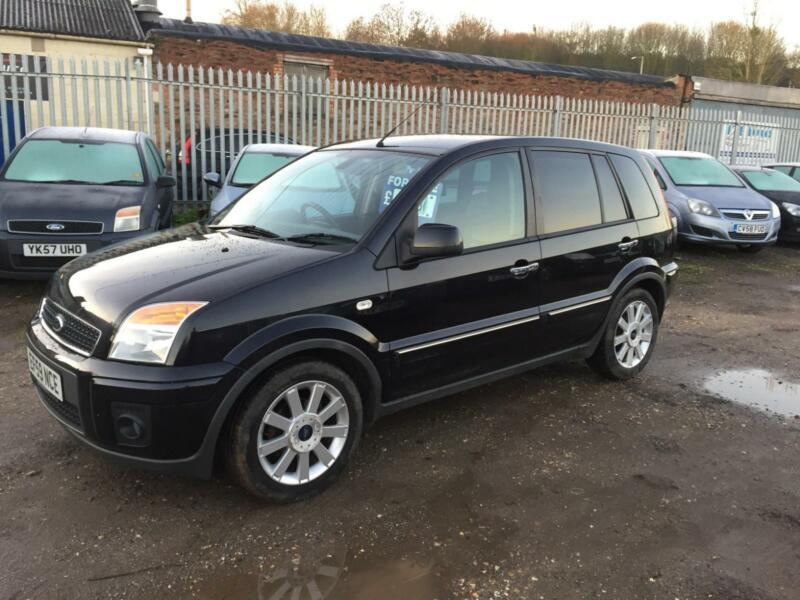 Ford Fusion 1 6 Diesel Leather Black Car 2009 Year Long Mot Tax 30 P Y 1699 In Taunton Somerset Gumtree