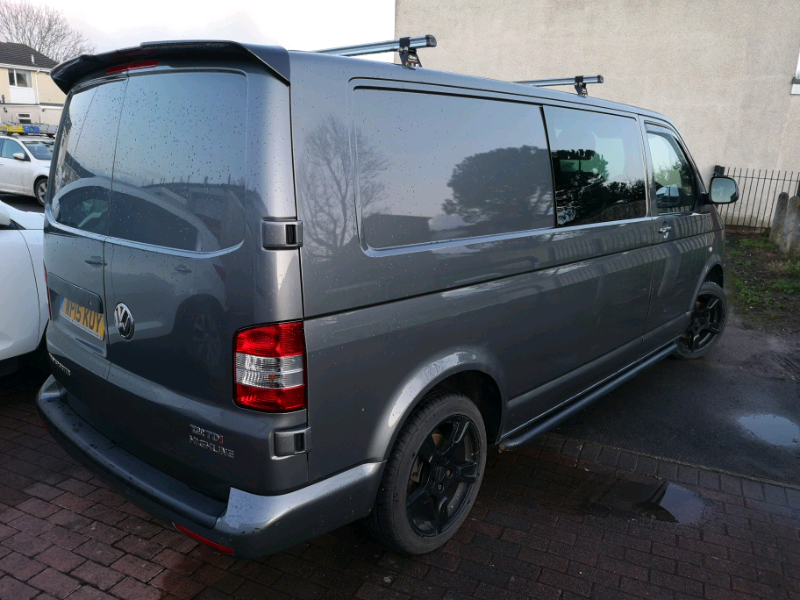 Vw Transporter T5 140 Highline 15 Plate Panel Van Converted In