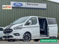 2022 Ford Transit Custom Crew Cab AUTO SWB L1H1 Sport 320 Air Con Alloys Nav Sen