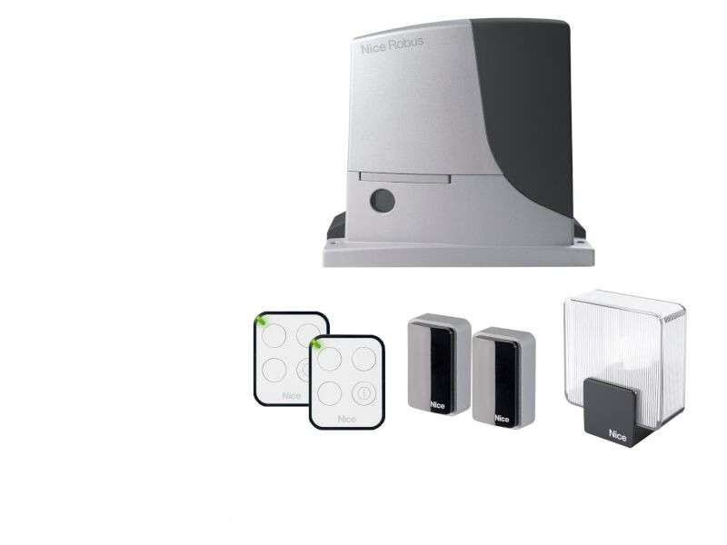 Kit Motorisation Pour Portail Coulissant Nice Robus