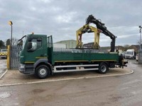 DAF Trucks LF 55.220 16 Ton Dropside Crane Brick Block Grab Lorry Manual 6.7
