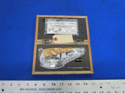 Micrometer 1-2'' w/ Ratchet Stop UCHIDA  NEW  W-540-2