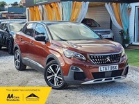 2017 Peugeot 3008 1.2 PureTech Allure EAT Euro 6 (s/s) 5dr HATCHBACK Petrol Auto