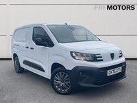 2025 Peugeot Partner  LONG  1.5 BlueHDi 100 Asphalt Manual Panel Van Diesel Manu