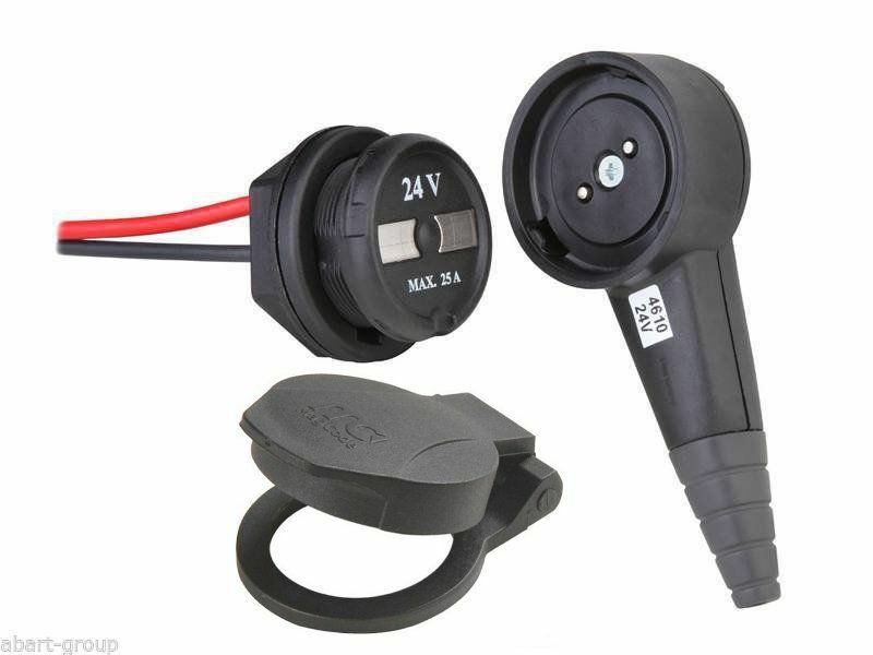 Magcode Powerport + Clip Pro 24v + Port Abdeckung  Lkw Wohnmobil Boot Feuerwehr 