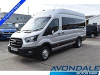 2022 Ford Transit 460 EcoBlue 17 SEATER MINIBUS BIG SCREEN AIR CON TACHO 2.0 5dr