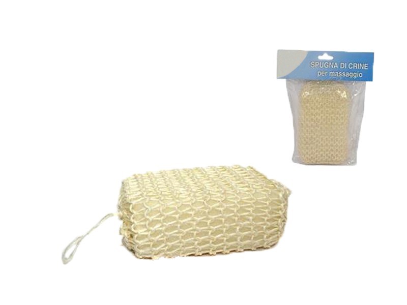 Spugna Esfoliante Bagno Doccia Lavare Crine Cura Corpo Spa Relax dfh