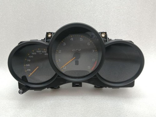 PORSCHE CAYMAN 718 GT4 Instrument cluster 982920855E Speedometer GT4 MPH