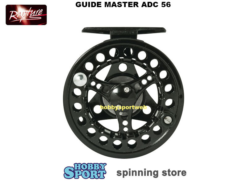 FLY REEL MULINELLO MOSCA  LINE 5-6  RAPTURE TRABUCCO GUIDE MASTER ADC BLACK