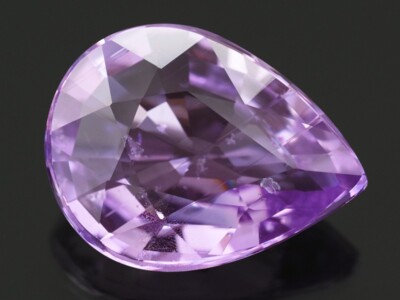 NATURAL MINE - UNHEATED PEAR PURPLE SAPPHIRE 1.12 CTS.