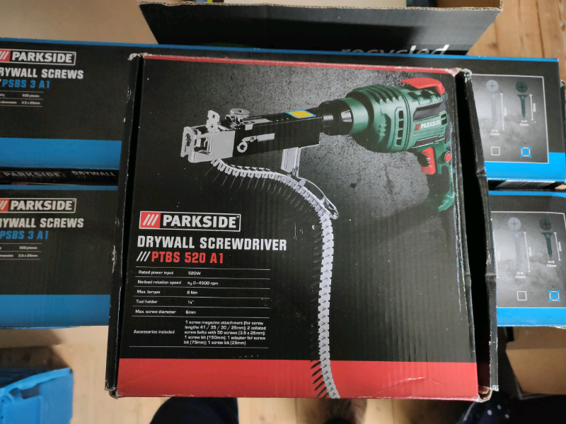 Parkside drywall plasterboard screwdriver in Irvine, North Ayrshire