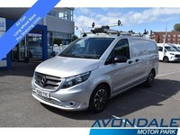 2019 Mercedes-Benz Vito 110 CDI Progressive SILVER EURO 6 SHELVING AC TWIN SIDE 