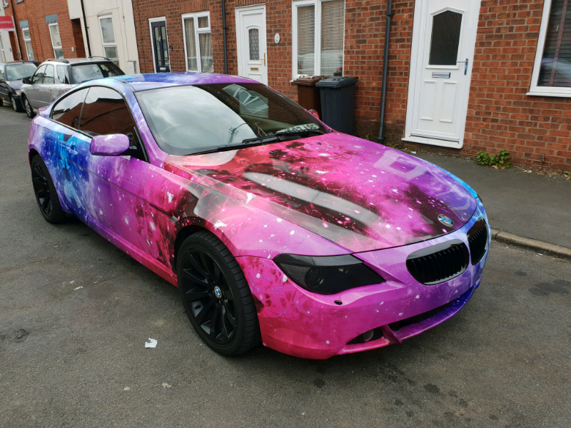 2007 BMW 630i Galaxy wrap modified | in Lincoln, Lincolnshire | Gumtree