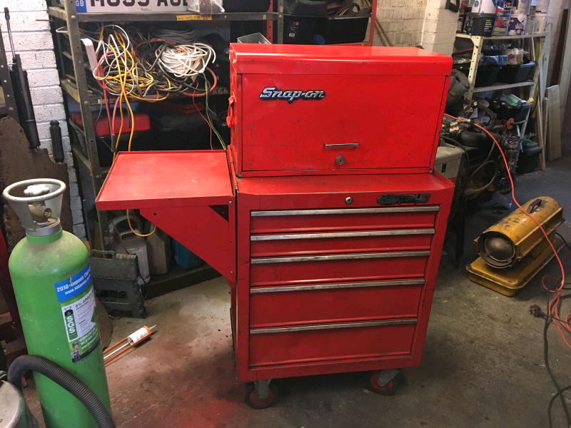 Snap On Top Box Waterloo Roll Cab Shelf Please Read Description