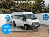 2012 Ford Transit TDCi 430 17 Seater Minibus Diesel Manual