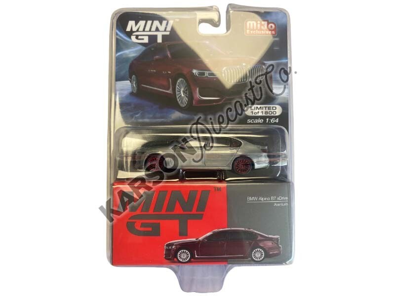 ミニカー Mini GT BMW Alpina B7 X Drive ( Chase ) CHASE BMW Alpina B7 xDrive Aventurin (Mini GT) Diecast 1:64