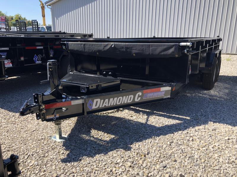 2019 Diamond C 24LPD Low Pro Dump Trailer